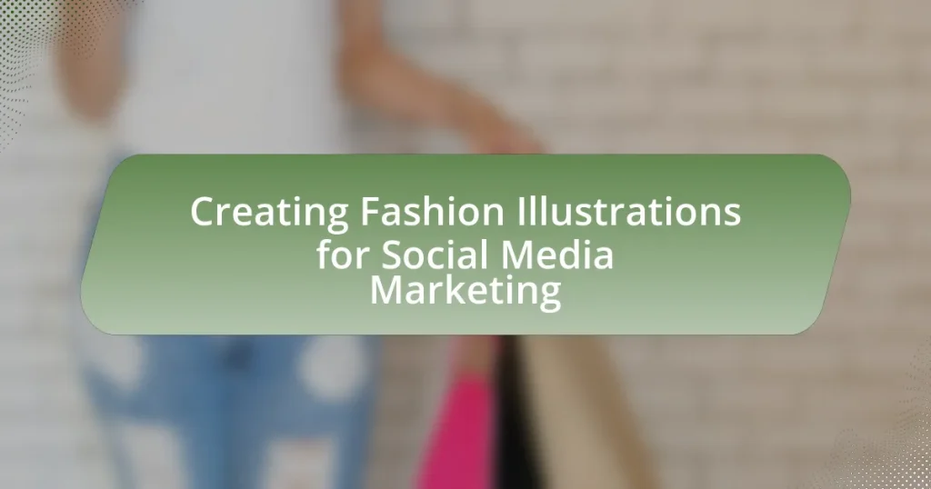 Creating Fashion Illustrations for Social Media Marketing