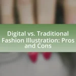 Digital vs. Traditional Fashion Illustration: Pros and Cons