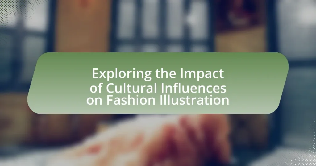Exploring the Impact of Cultural Influences on Fashion Illustration