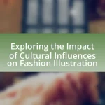 Exploring the Impact of Cultural Influences on Fashion Illustration