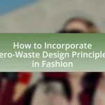 How to Incorporate Zero-Waste Design Principles in Fashion