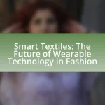 Smart Textiles: The Future of Wearable Technology in Fashion