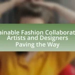 Sustainable Fashion Collaborations: Artists and Designers Paving the Way