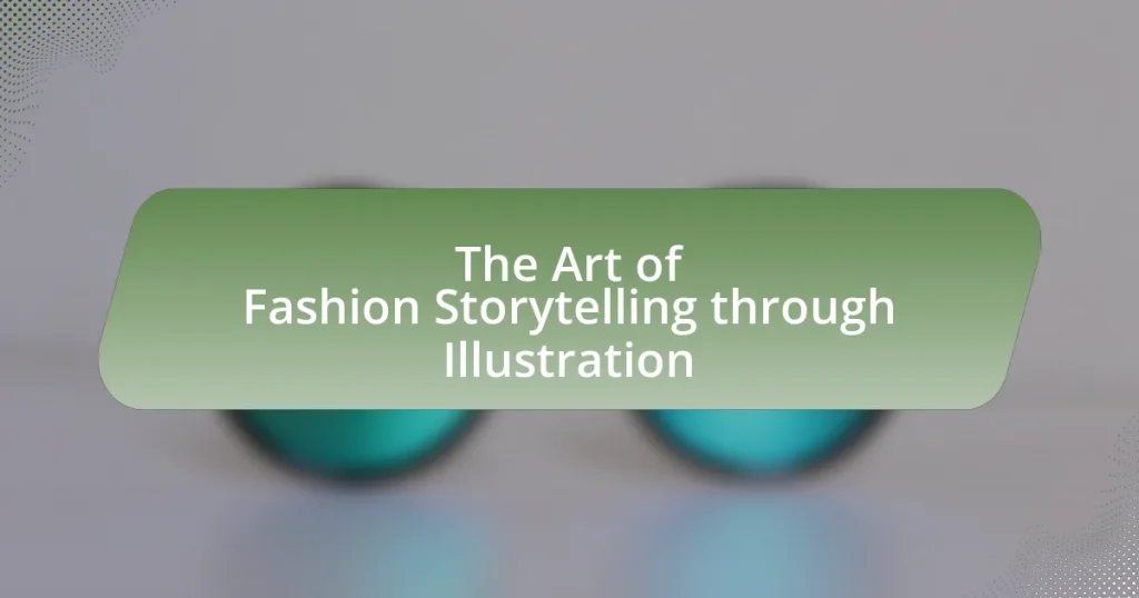The Art of Fashion Storytelling through Illustration