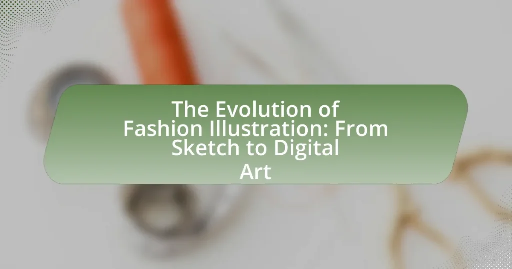 The Evolution of Fashion Illustration: From Sketch to Digital Art