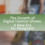 The Growth of Digital Fashion Shows: A New Era for Designers