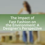 The Impact of Fast Fashion on the Environment: A Designer’s Perspective
