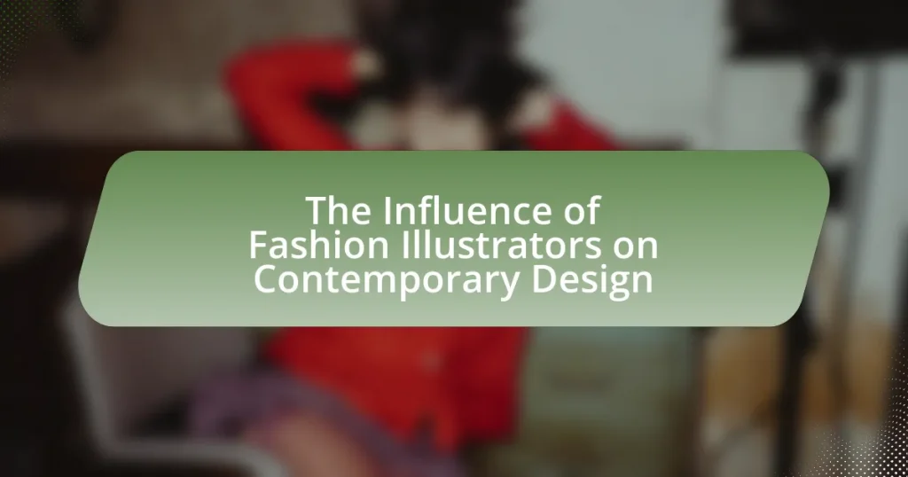 The Influence of Fashion Illustrators on Contemporary Design