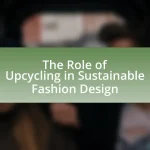 The Role of Upcycling in Sustainable Fashion Design