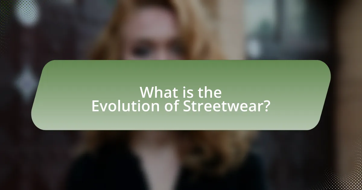 What is the Evolution of Streetwear?